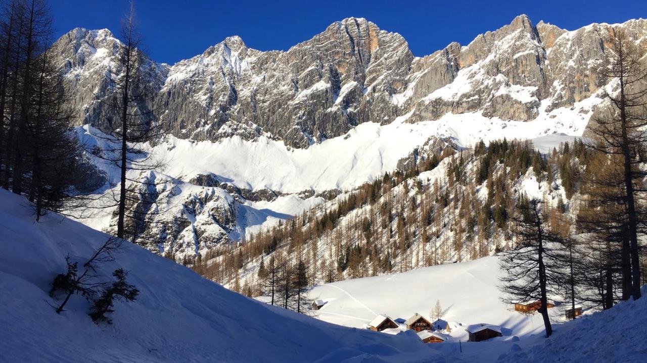 Hostal Bio-Bauernhof Grundlehnerhof Ramsau am Dachstein Exterior foto